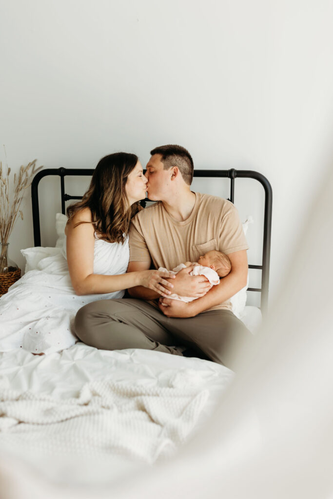 newborn photography for the whole family